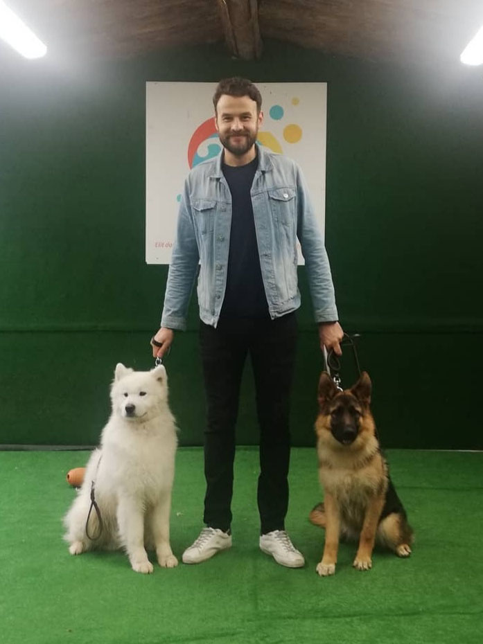 Vasconun oyun arkadaşı Alman çoban köpeği oldu